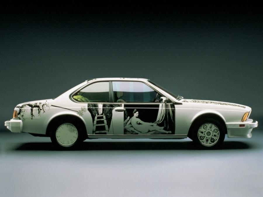 BMW 635 CSi Art Car by Robert Rauschenberg 1986 года  (фото 2 из 11)
